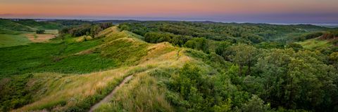 Backbone Of The Loess Hills - Pano