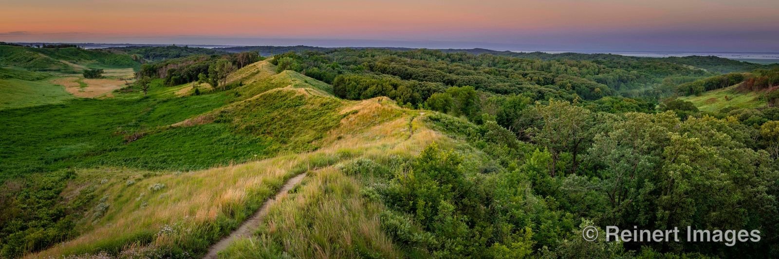 Backbone Of The Loess Hills - Pano