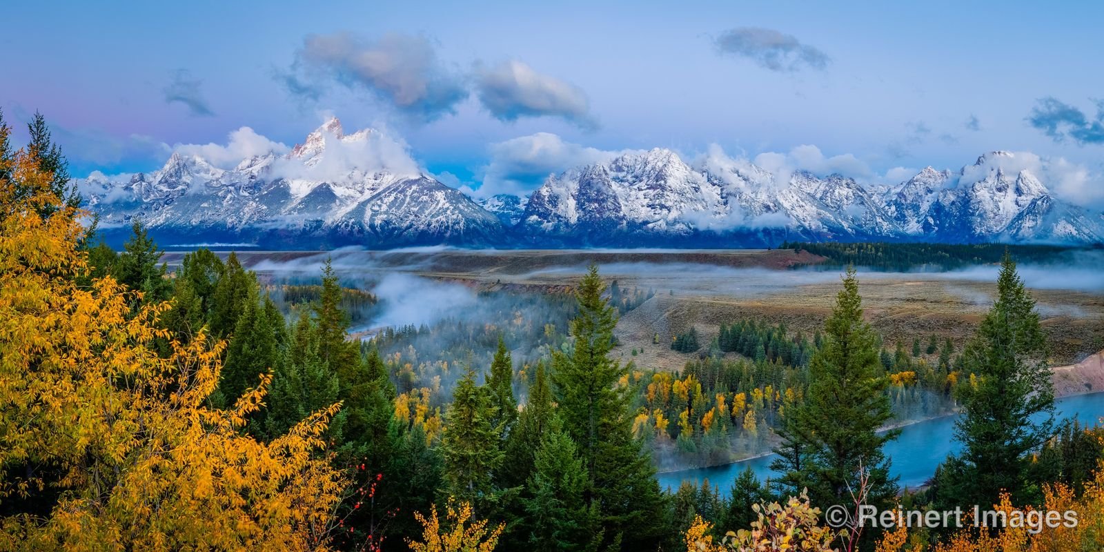 September Snow in the Tetons