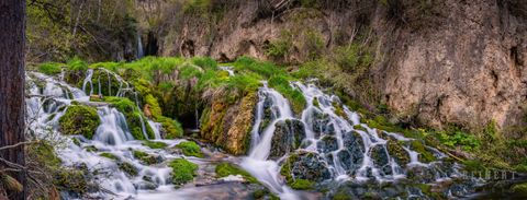 Roughlock Falls - Pano